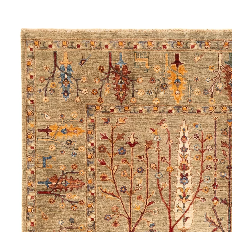 Ziegler Teppich - Ariana - 202 x 293 cm - dunkelbeige