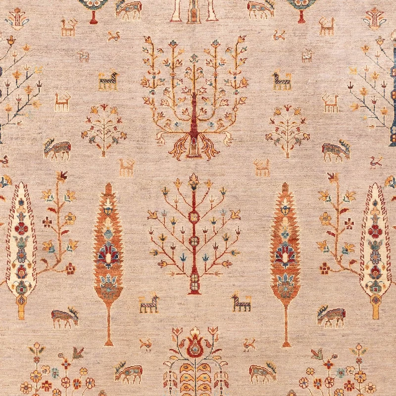 Ziegler Teppich - Ariana - 208 x 297 cm - dunkelbeige