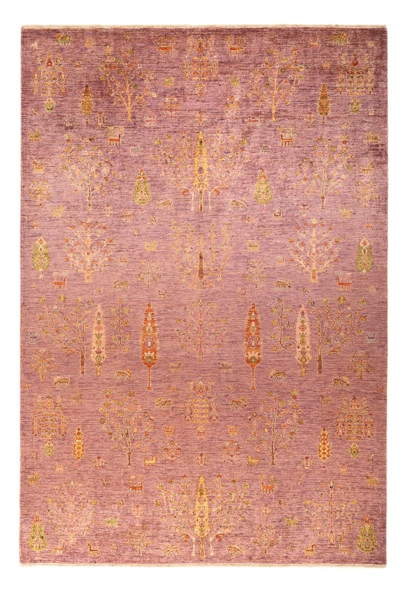 Ariana Teppich 201x307cm - Orientteppich - lila
