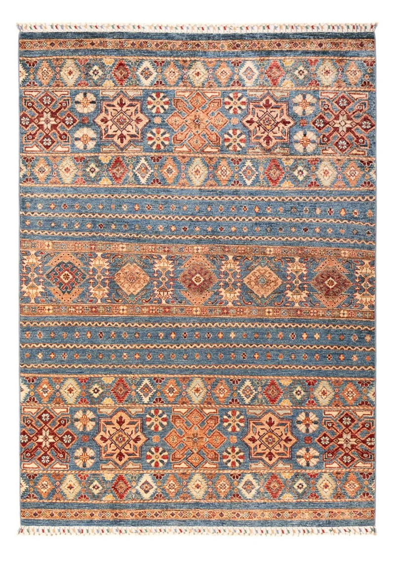 Shal Teppich 147x201cm - Orientteppich - mehrfarbig