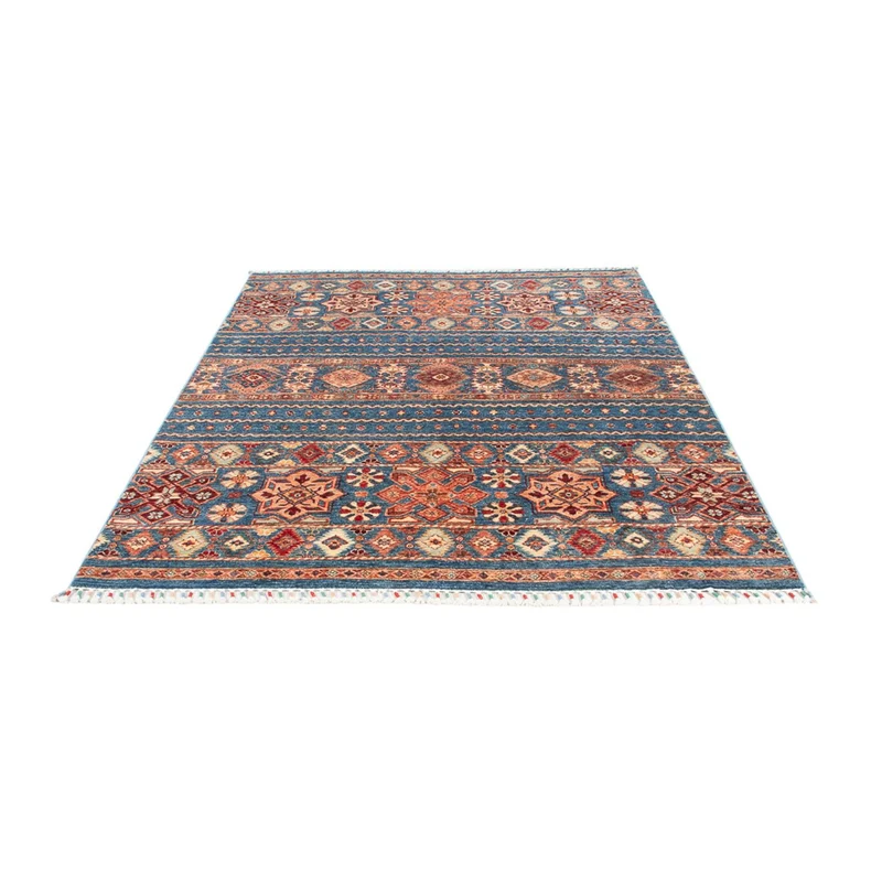 Shal Teppich 147x201cm - Orientteppich - mehrfarbig
