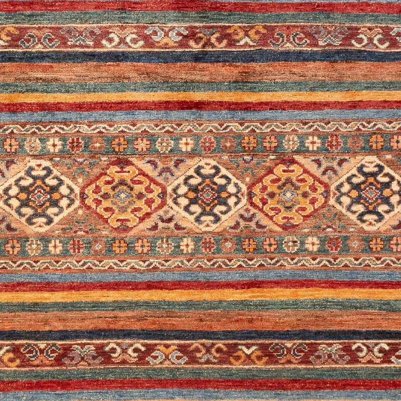 Shal Teppich 154x200cm - Orientteppich - minzgrün