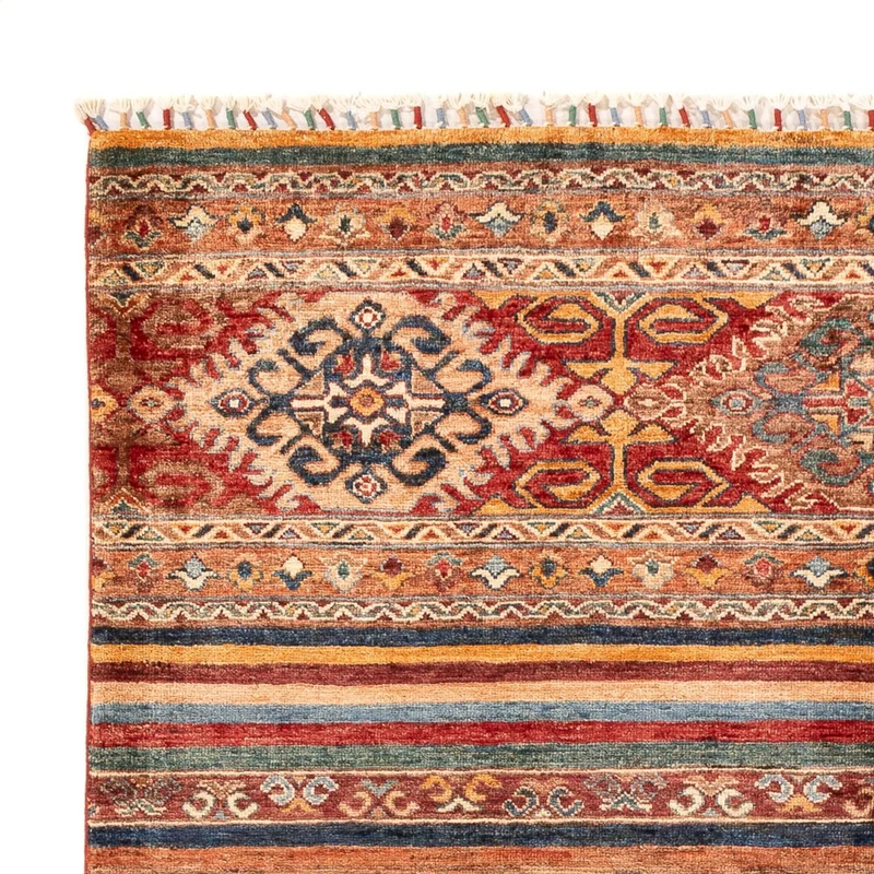 Shal Teppich 154x200cm - Orientteppich - minzgrün
