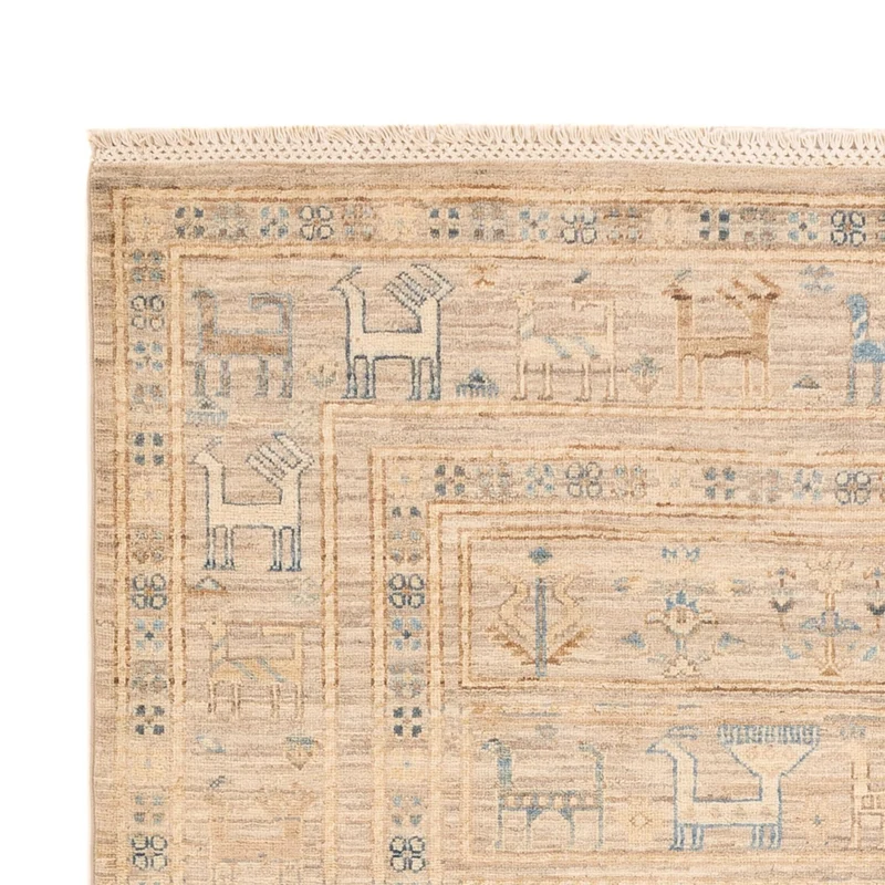 Ariana Teppich 152x196cm - Orientteppich - hellbeige
