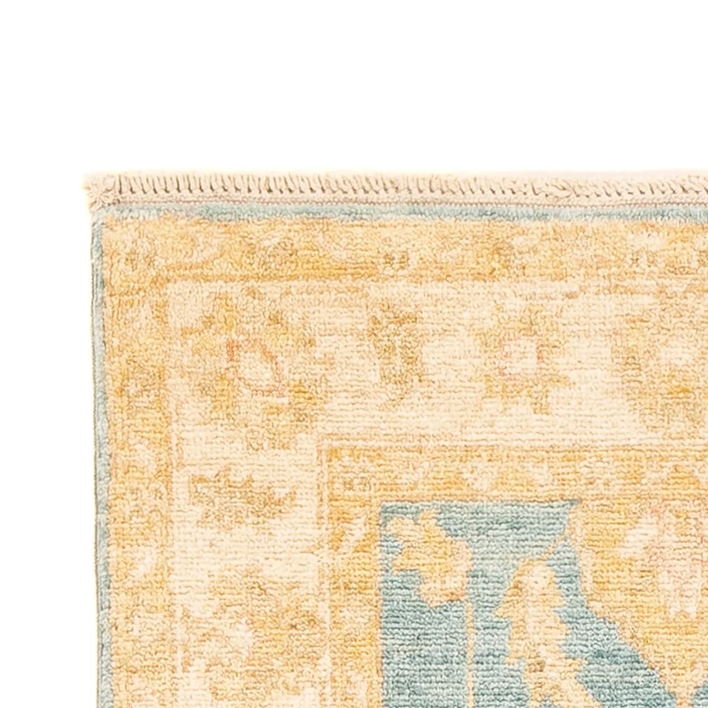 Ziegler Teppich 61x208cm - Orientteppich - türkis