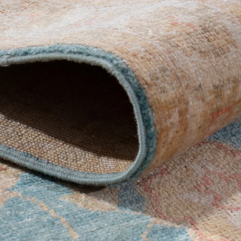 Ziegler Teppich 61x208cm - Orientteppich - türkis