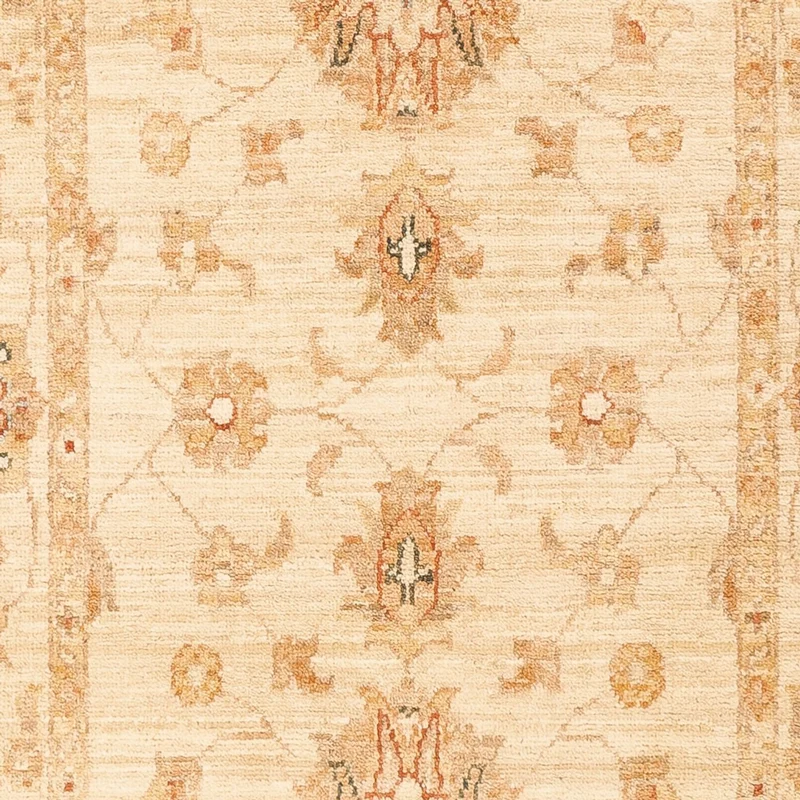 Ziegler Teppich 78x205cm - Orientteppich - beige