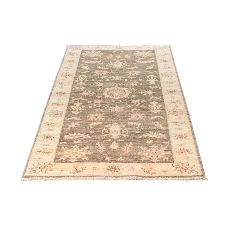Ziegler Teppich 80x213cm - Orientteppich - olivgrün