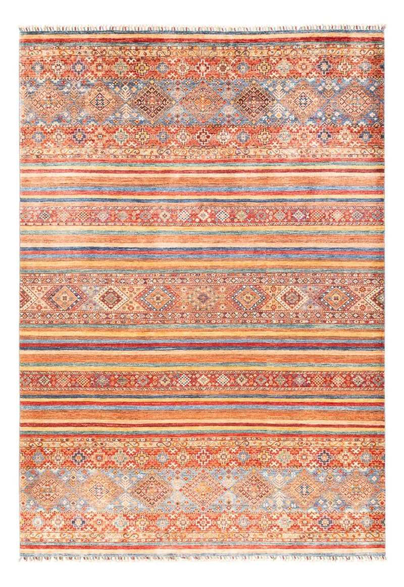 Shal Teppich 207x295cm - Orientteppich - mehrfarbig