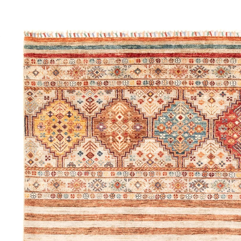 Shal Teppich 206x301cm - Orientteppich - mehrfarbig