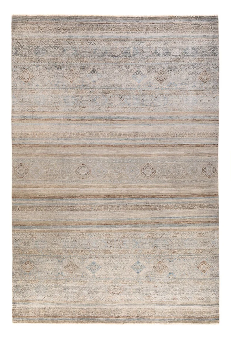 Ariana Teppich 206x301cm - Orientteppich - grau
