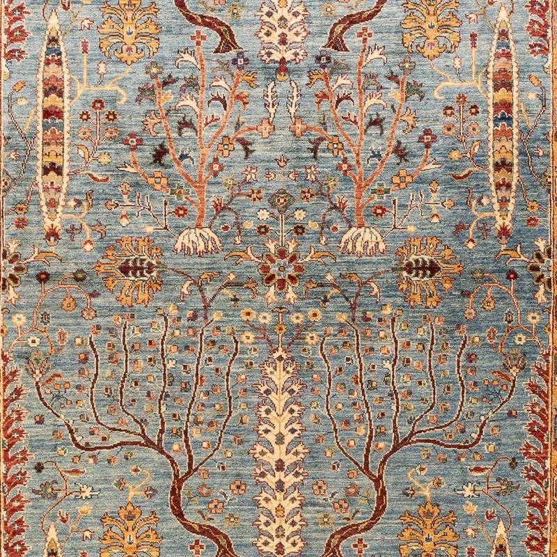 Ziegler Teppich - Ariana - 206 x 297 cm - petrolblau