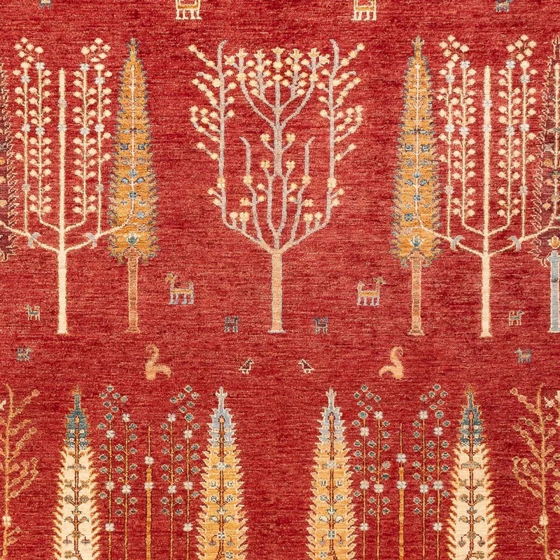 Ariana Teppich 200x284cm - Orientteppich - rot