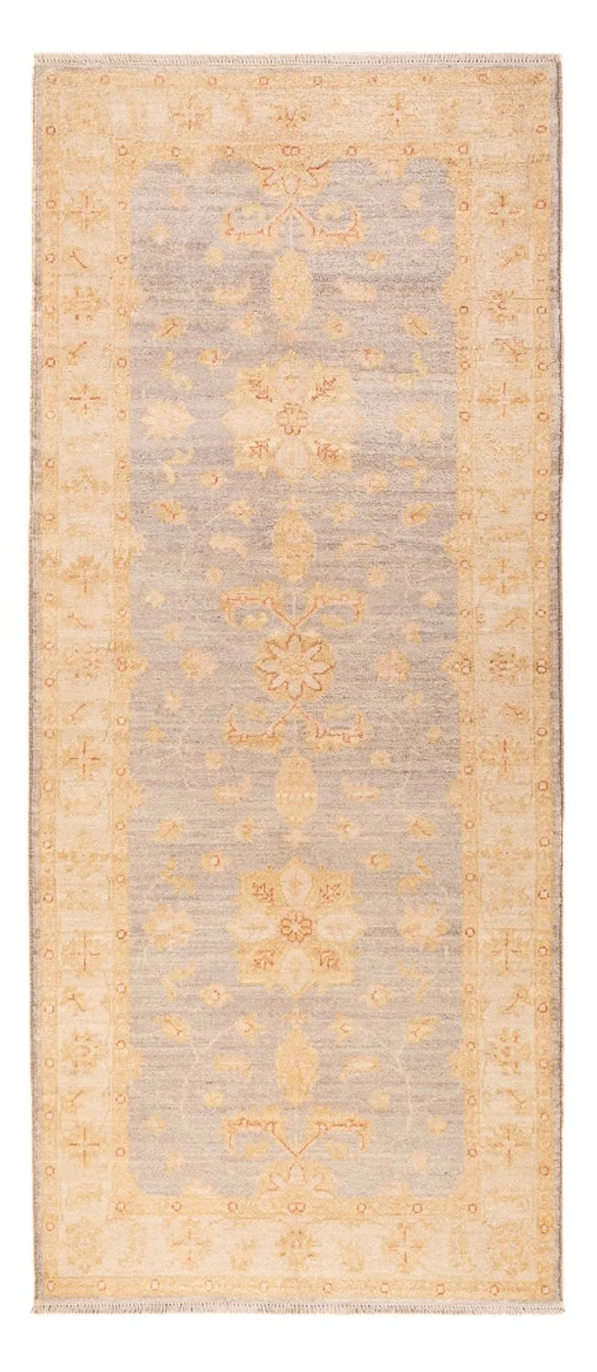 Ziegler Teppich 84x200cm - Orientteppich - hellbeige