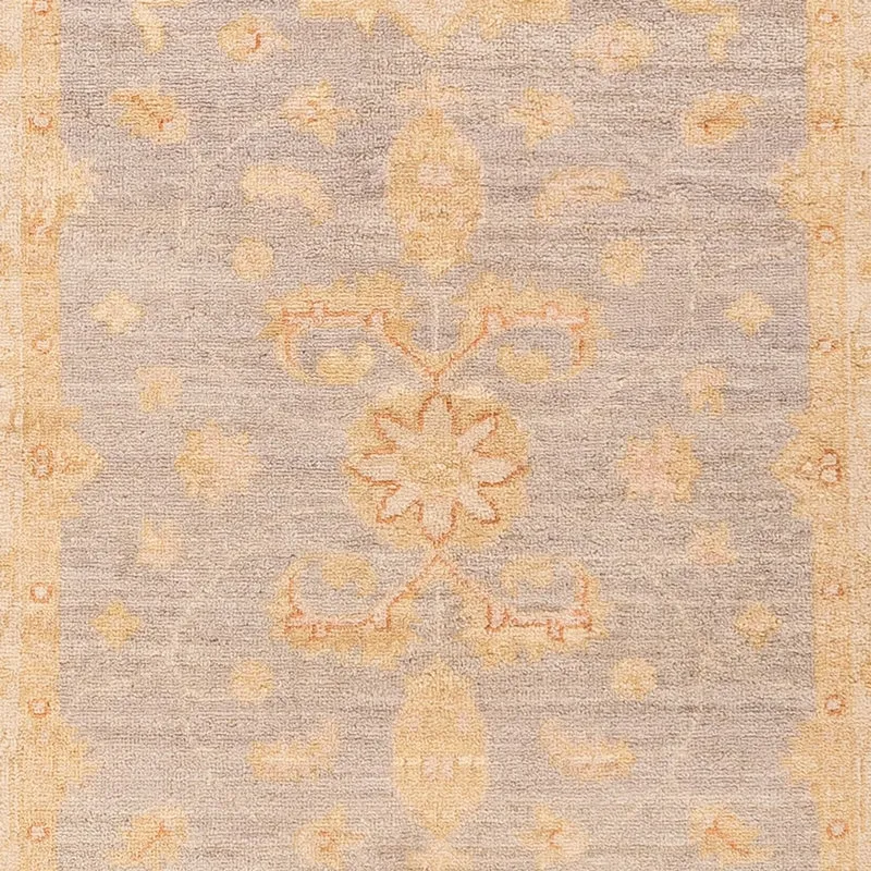 Ziegler Teppich 84x200cm - Orientteppich - hellbeige