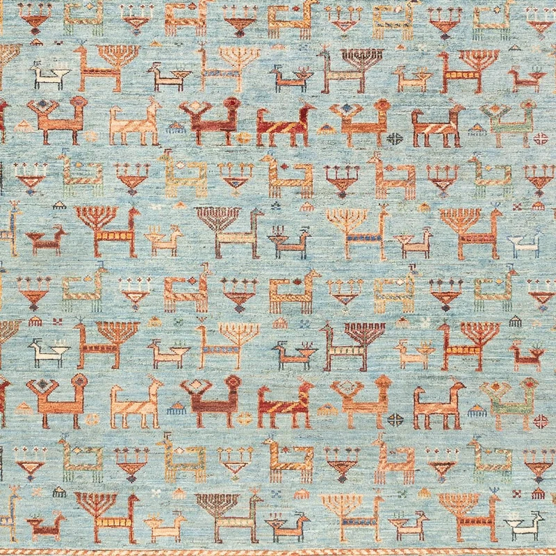 Ziegler Teppich - Ariana - 209 x 300 cm - hellblau