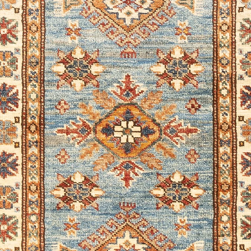 Ziegler Teppich 58x185cm - Orientteppich - türkis
