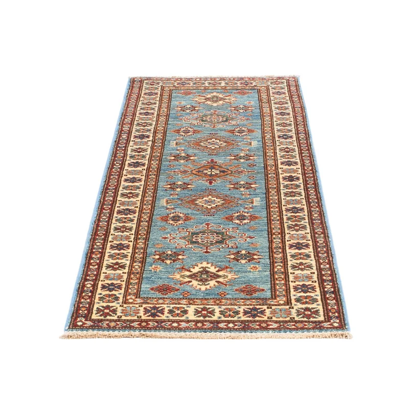 Ziegler Teppich 58x185cm - Orientteppich - türkis