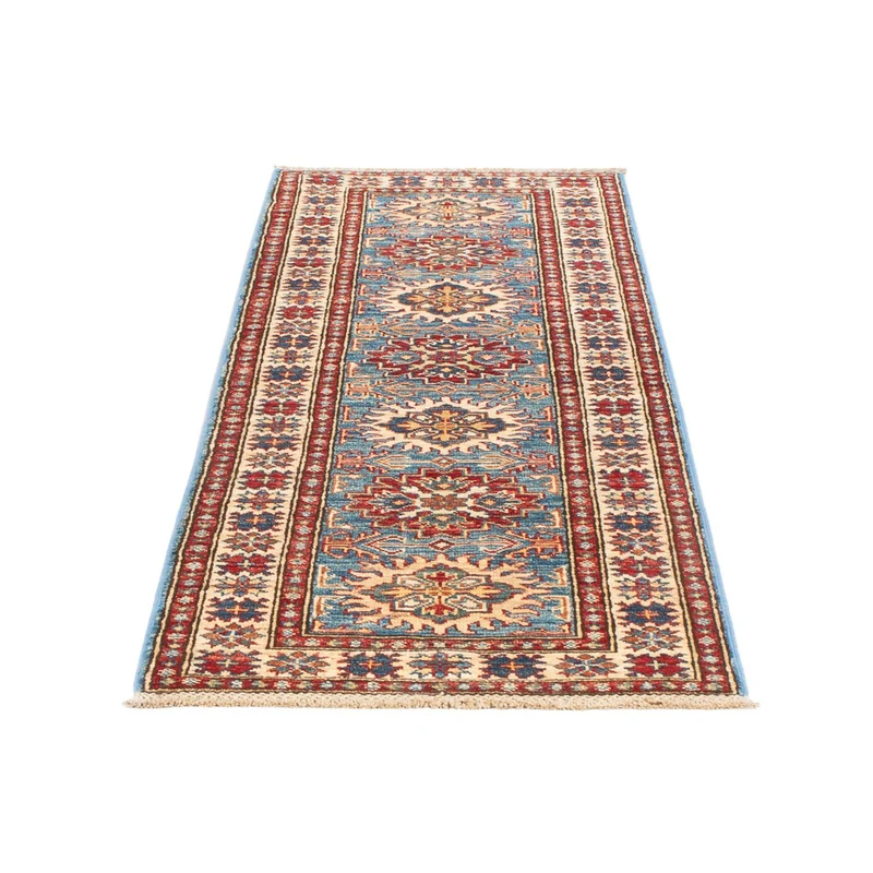 Ziegler Teppich 57x184cm - Orientteppich - türkis