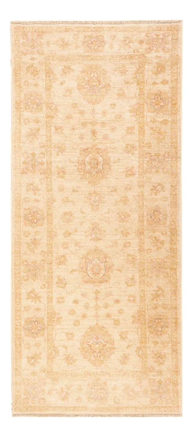 Ziegler Teppich 84x191cm - Orientteppich - beige