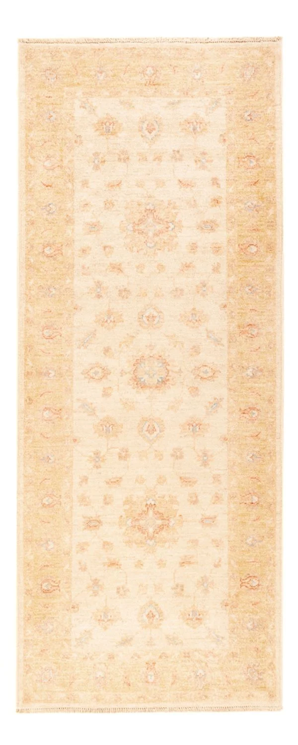 Ziegler Teppich 78x200cm - Orientteppich - beige