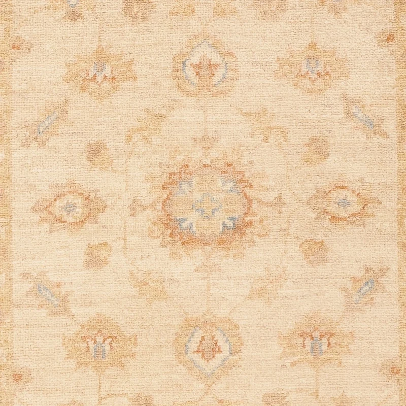 Ziegler Teppich 78x200cm - Orientteppich - beige