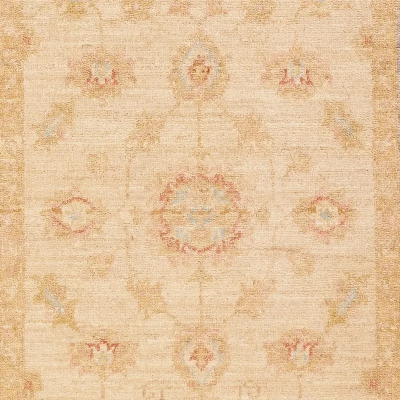 Ziegler Teppich 75x197cm - Orientteppich - beige
