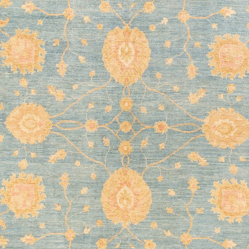 Ziegler Teppich 295x391cm - Orientteppich - blau