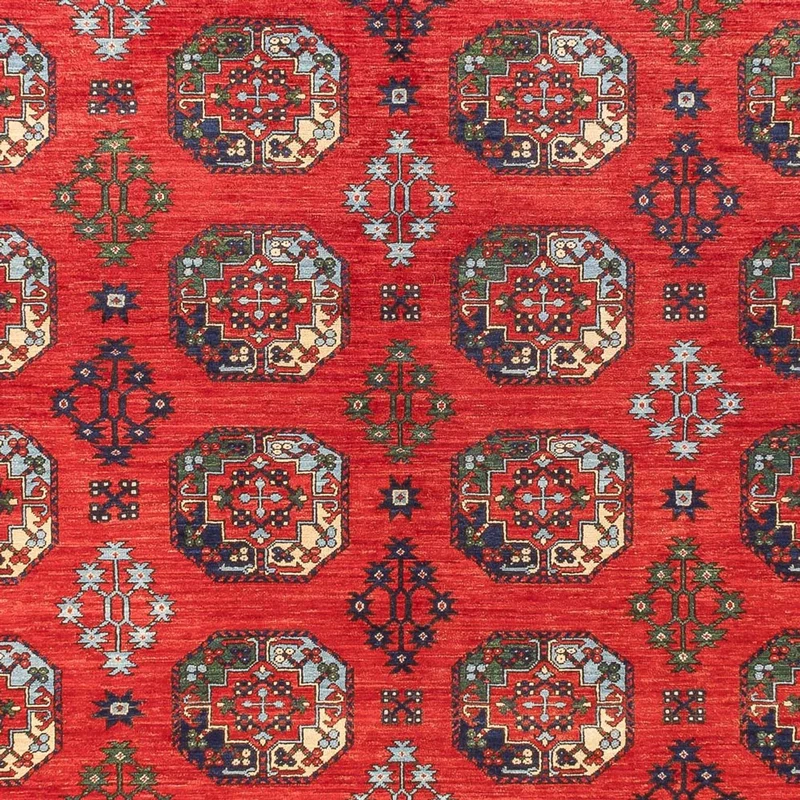 Afghan Teppich 307x379cm - Orientteppich - rot