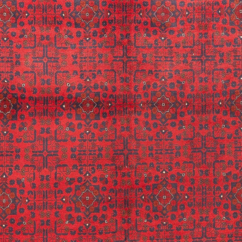 Afghan Teppich - Kunduz - 313 x 397 cm - rot