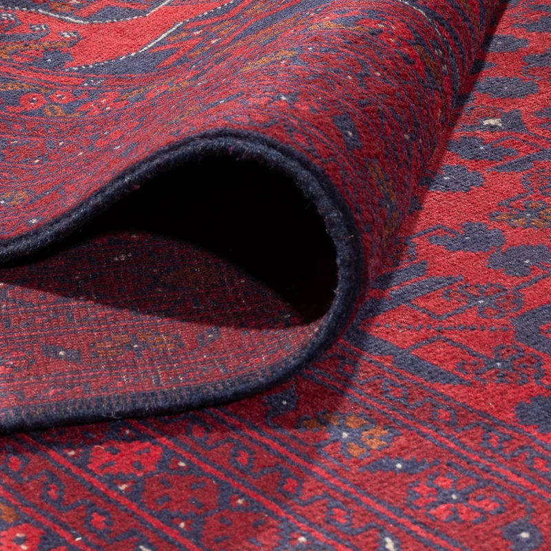 Afghan Teppich - Kunduz - 313 x 397 cm - rot
