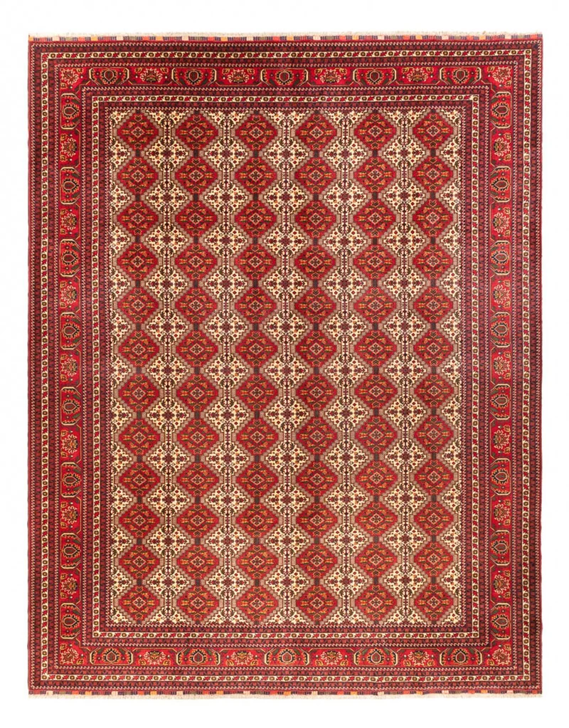 Afghan Teppich 300x385cm - Orientteppich - mehrfarbig