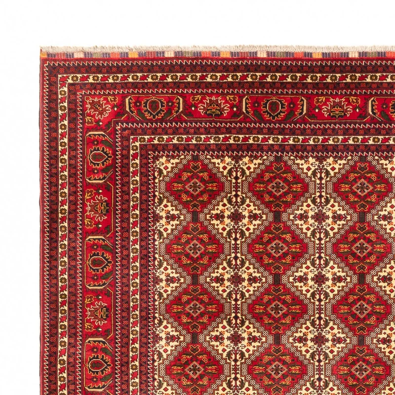 Afghan Teppich 300x385cm - Orientteppich - mehrfarbig