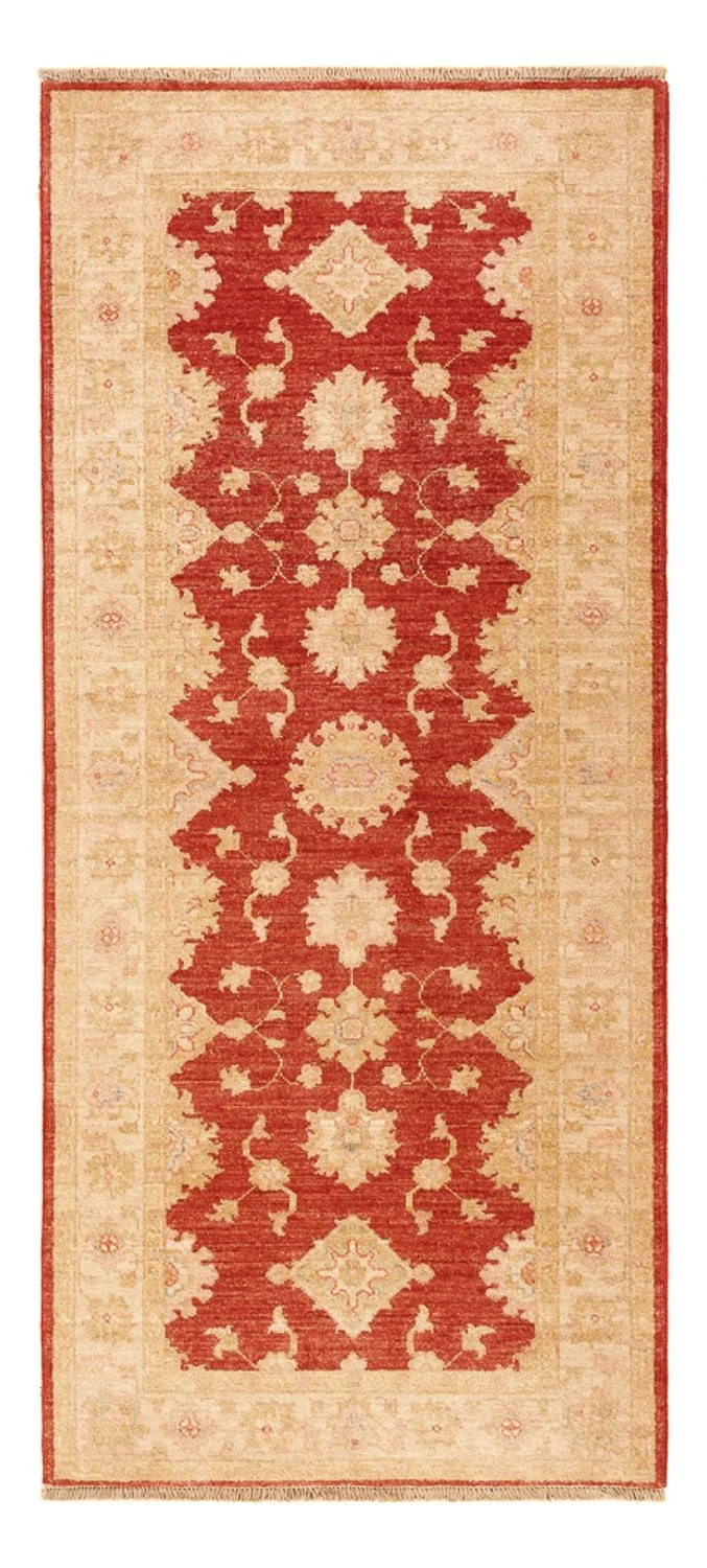 Ziegler Teppich 87x197cm - Orientteppich - rot