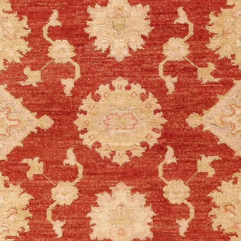 Ziegler Teppich 87x197cm - Orientteppich - rot