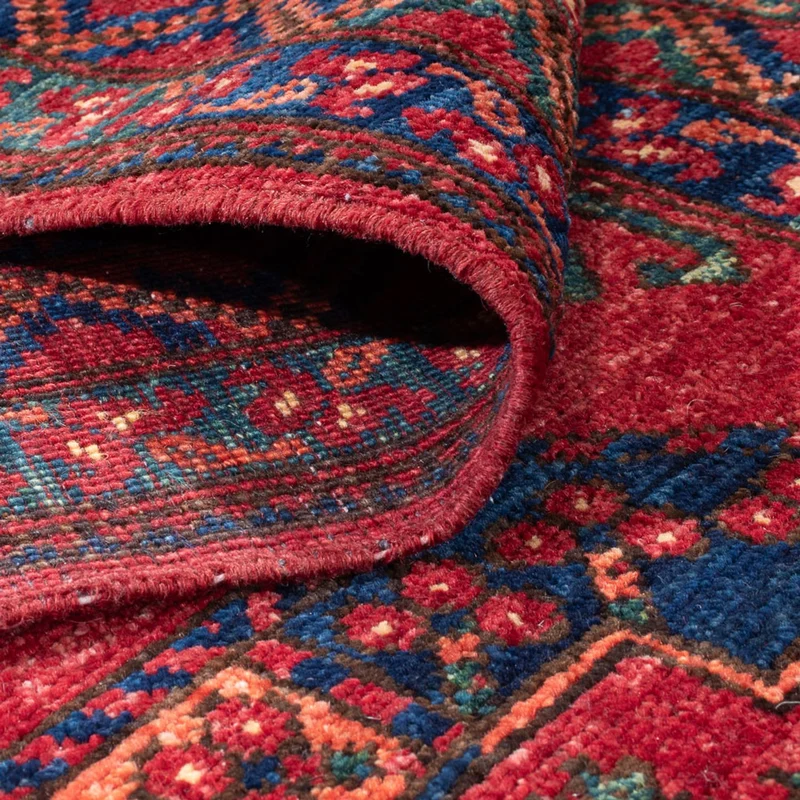 Afghan Teppich 85x368cm - Orientteppich - rot