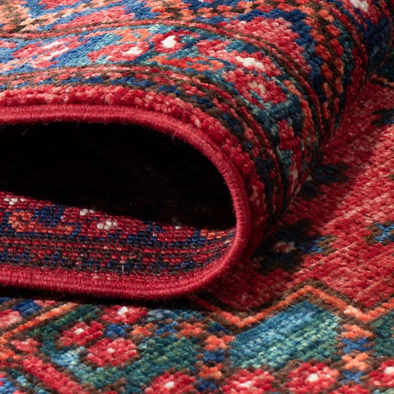 Afghan Teppich 75x395cm - Orientteppich - rot