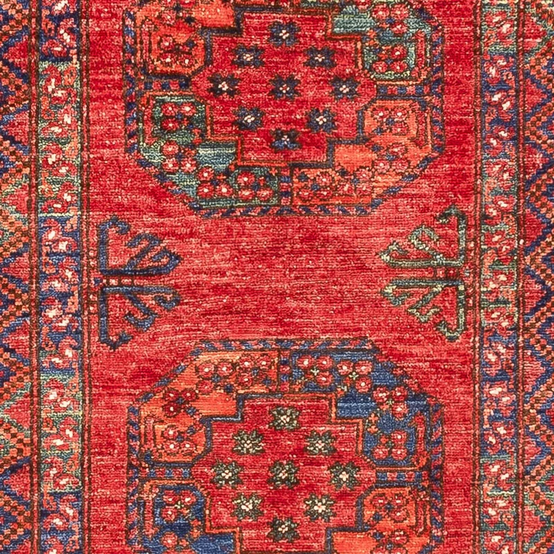 Afghan Teppich 82x390cm - Orientteppich - rot