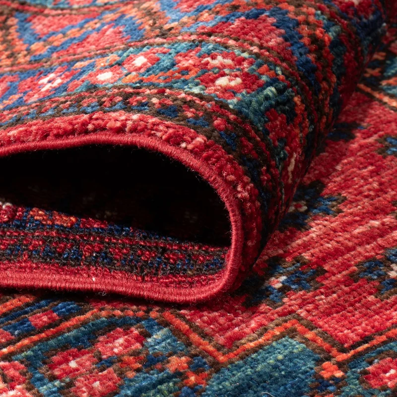 Afghan Teppich 82x390cm - Orientteppich - rot