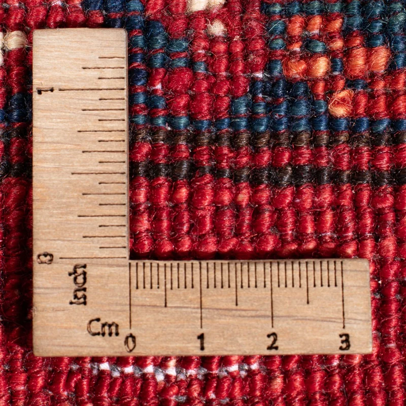 Läufer Afghan - 77 x 395 cm - rot