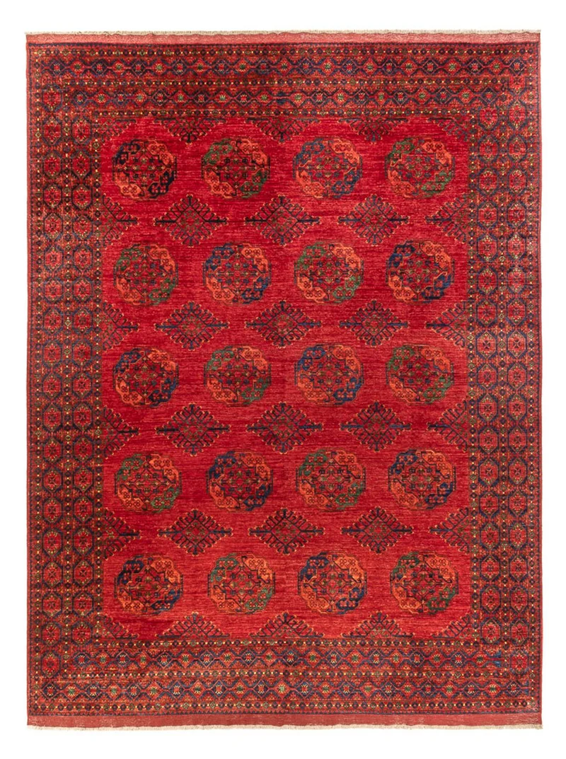 Afghan Teppich 304x406cm - Orientteppich - rot