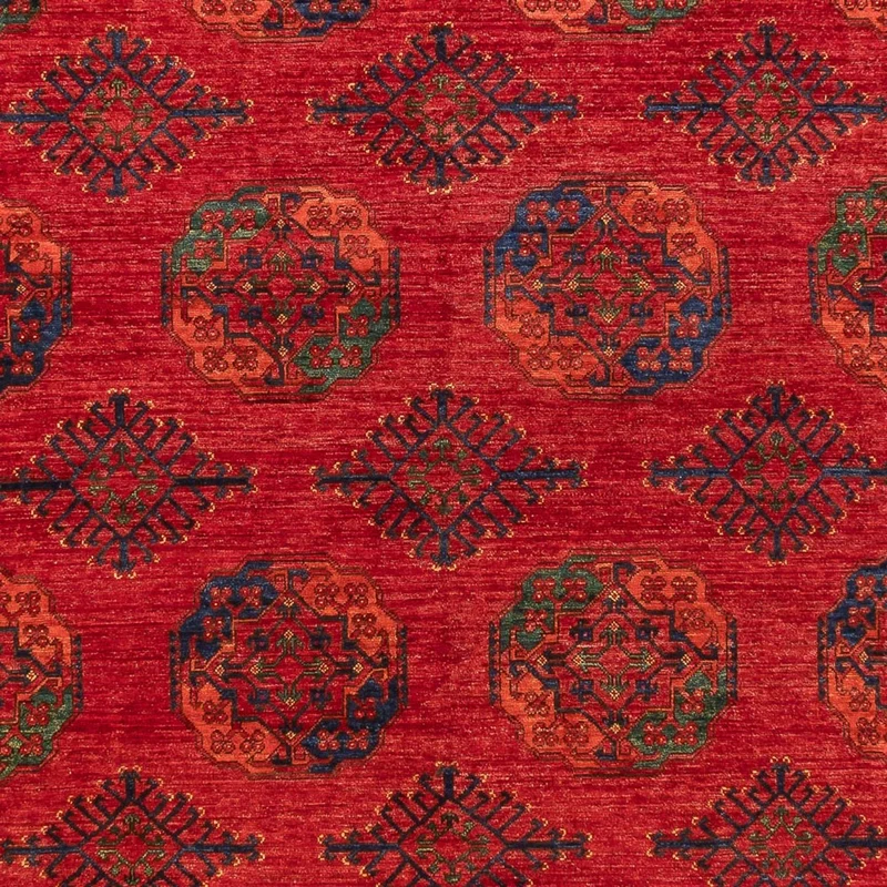 Afghan Teppich 304x406cm - Orientteppich - rot