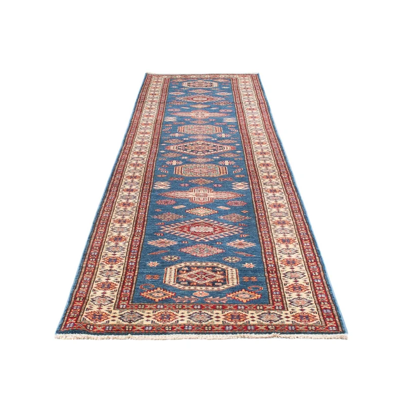 Läufer Ziegler - Kazak - 87 x 404 cm - blau