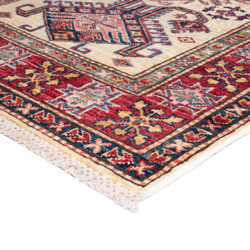 Kazak Teppich 80x296cm - Orientteppich - beige