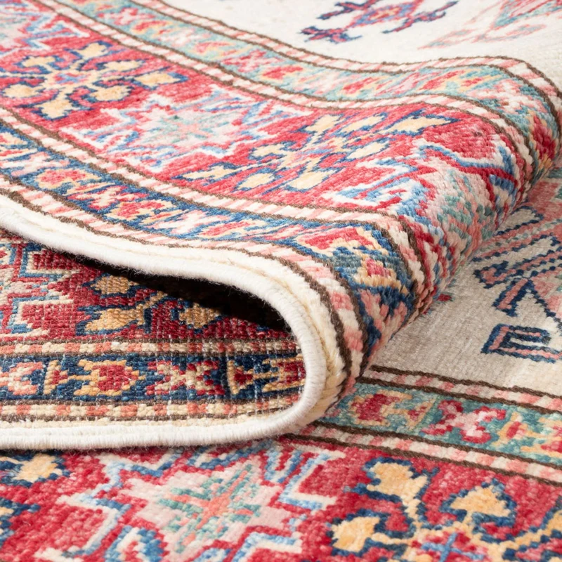 Kazak Teppich 80x296cm - Orientteppich - beige