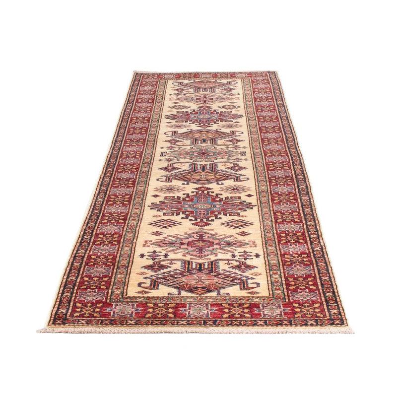 Kazak Teppich 80x296cm - Orientteppich - beige