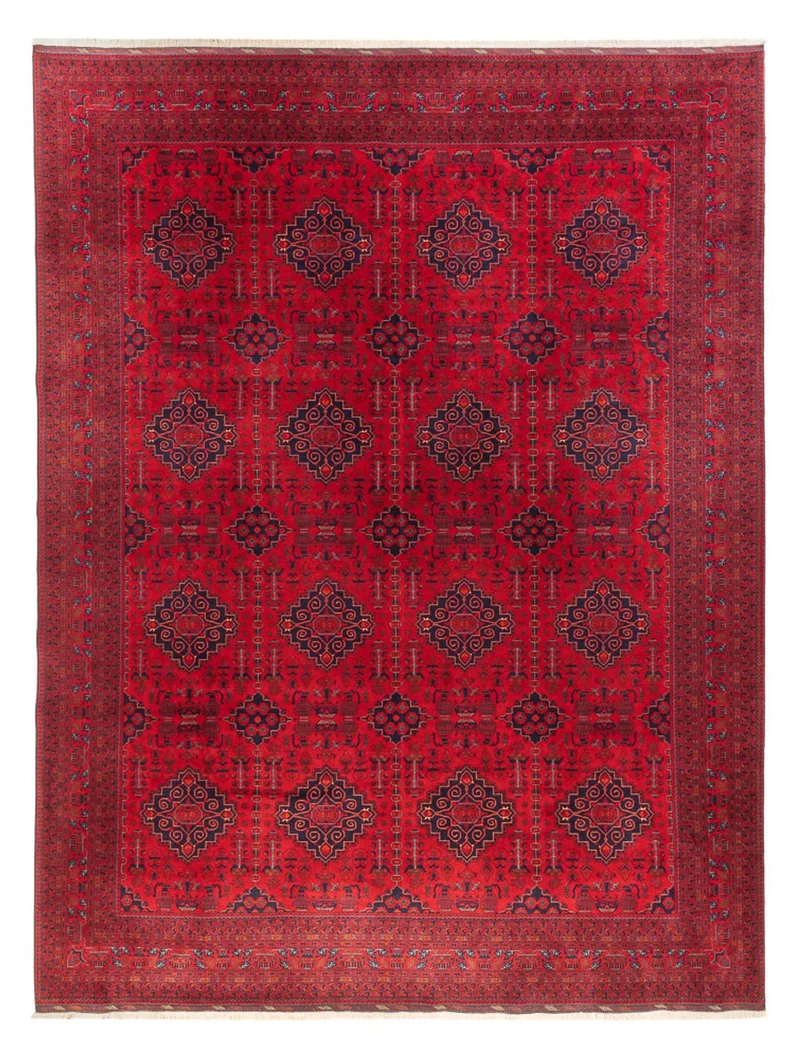 Afghan Teppich 295x397cm - Orientteppich - rot