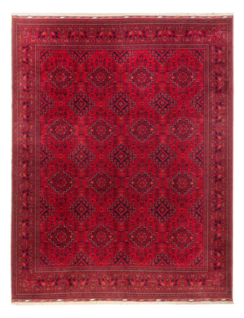 Afghan Teppich 297x396cm - Orientteppich - rot
