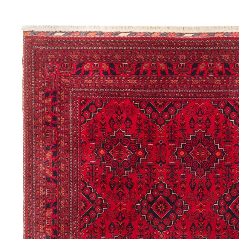 Afghan Teppich 297x396cm - Orientteppich - rot