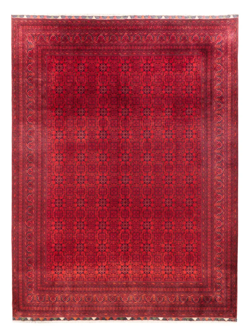 Afghan Teppich 303x401cm - Orientteppich - rot